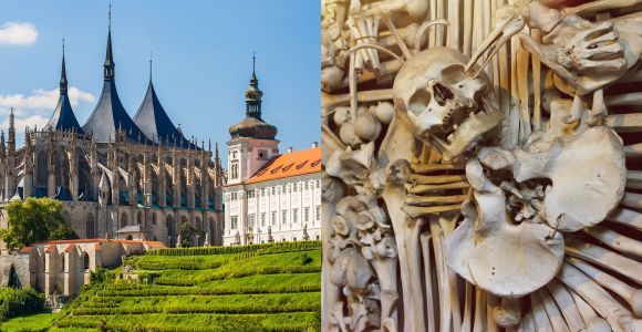 Prague : Kutná Hora et l'église d'Os avec transfert aller-retour