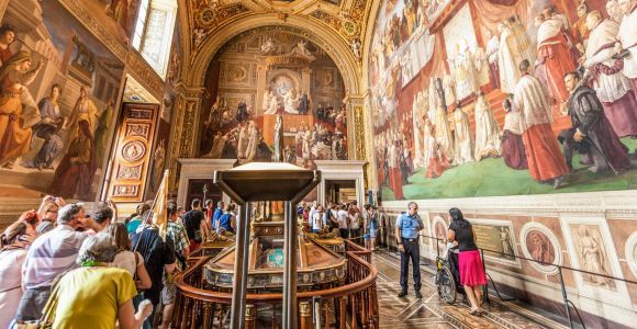 Рим: музеи Ватикана, экскурсия по Сикстинской капелле и вход в базилику