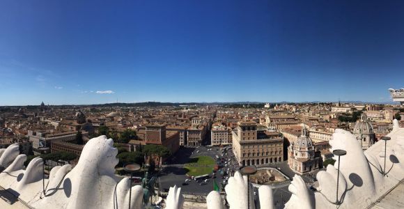 Rzym: Panoramiczny bilet na szklaną windę z aplikacją audio