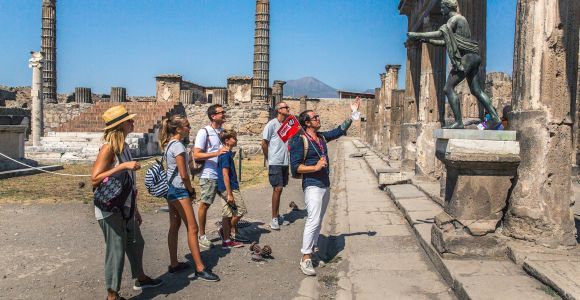 Neapol lub Sorrento: całodniowa wycieczka do Pompejów i na Wezuwiusza