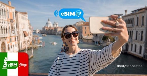 Wenecja i Włochy: Nielimitowany Internet w UE z mobilnymi danymi eSIM