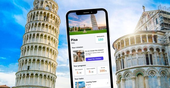 Pisa: City Exploration Game and Tour on your Phone