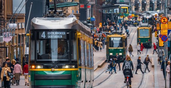 Хельсинки: трамвайный тур
