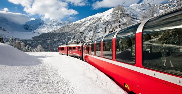 Au départ de Milan : Moritz et excursion panoramique sur la Bernina Express