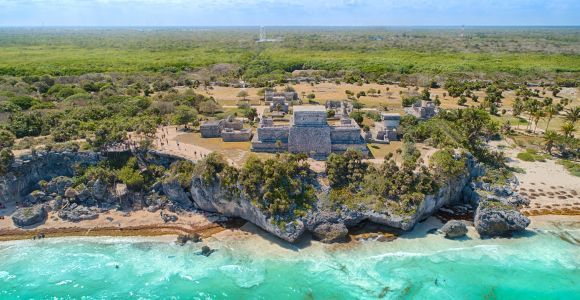 Von Cancún aus: Cobá, Cenote, Tulum und Playa del Carmen Tour