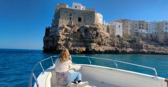 Excursión en barco por Polignano a Mare