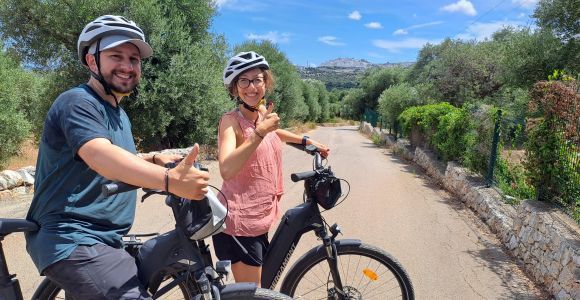 Ostuni : Excursion en E-Bike avec un verre de vin et Bruschetta