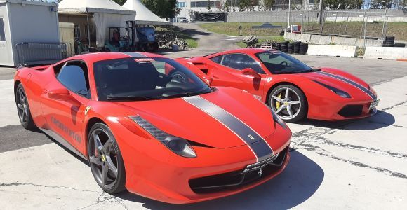 Милан: тест-драйв Ferrari 458 на гоночной трассе с видео