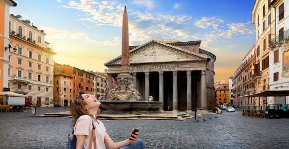 Rzym: Audioprzewodnik po zabytkach z Panteonem, bez biletu wstępu