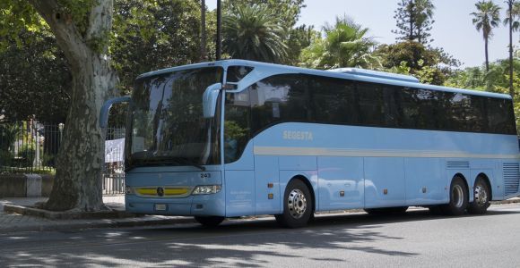 Aéroport de Palerme : Transfert en bus partagé vers Trapani