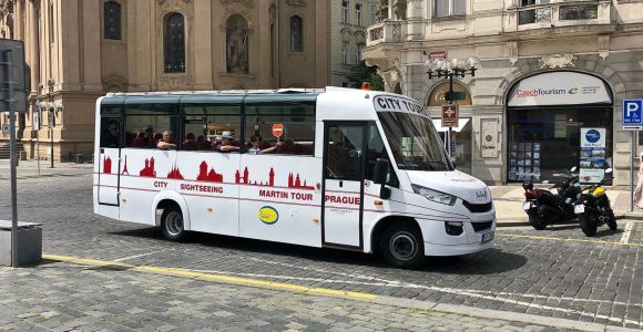 Praga: Tour storico del centro città in autobus