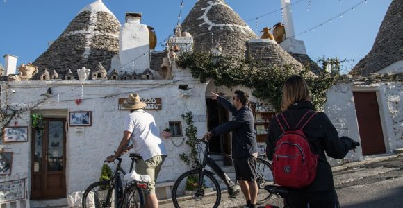 Wycieczka e-rowerem po Alberobello. Odwiedź farmę osłów i młyn