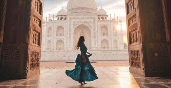 Visite tout compris du Taj Mahal et d'Agra avec repas