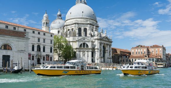 Venecia: Traslado en barco desde/hacia el aeropuerto Marco Polo con 3 rutas