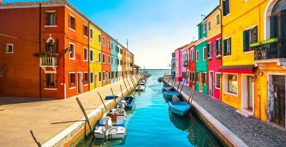Z Wenecji: Murano i Burano - wycieczka z przewodnikiem prywatną łodzią