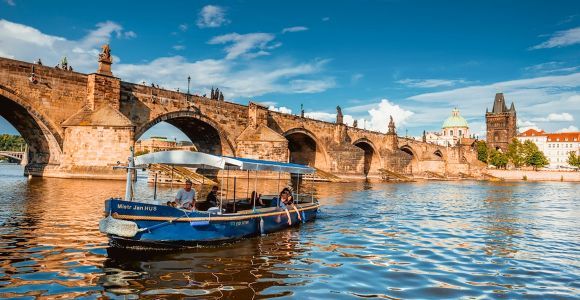Prague : Croisière touristique de 45 minutes vers le Canal du Diable