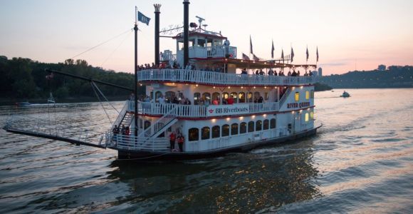 Cincinnati: Ohio River Cruise mit Buffet Abendessen