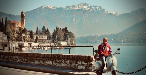Como: Wycieczka zabytkową Vespą wzdłuż jeziora Como