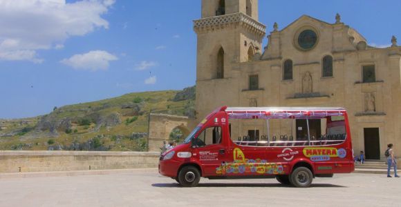 Sassi of Matera: wycieczka autobusem ekologicznym z otwartym dachem