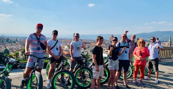 Florencia: Tour en E-Bike con la Plaza de Miguel Ángel