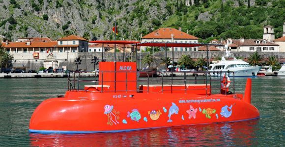 Kotor : Panorama et expérience sous-marine semi-sous-marine