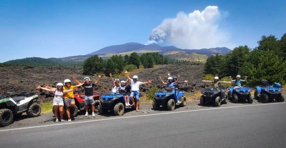 Depuis Nicolosi : Tour de l'Etna en quadruple volcans