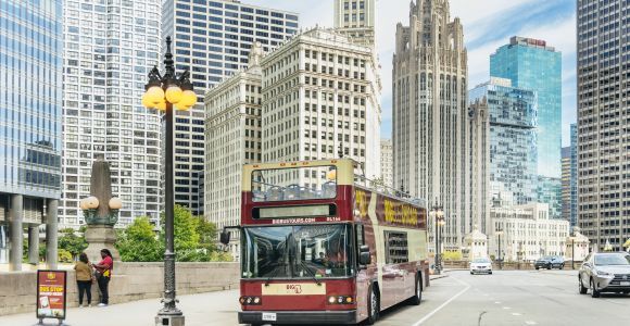 Chicago: Hop-on Hop-off Sightseeing Tour autobusem z otwartym dachem