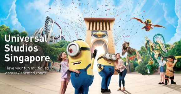 Singapore: Biglietto d'ingresso per gli Universal Studios di Singapore