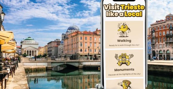 Trieste : audioguide numérique réalisé avec un local pour votre visite