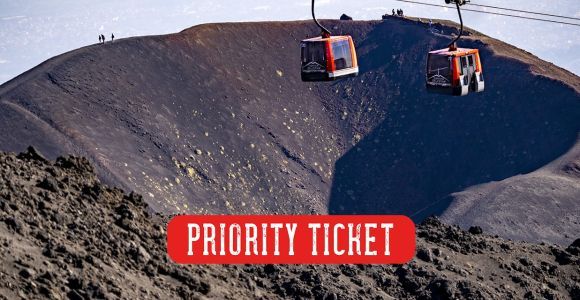 Funivia dell'Etna: Priorytetowy bilet powrotny na kolejkę linową