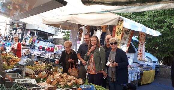Viareggio: Visita al Mercado y Clase de Cocina Casera con Comida