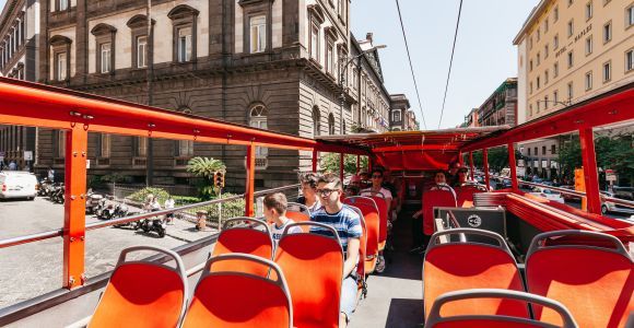 Naples : Bus en visite à arrêts bus à arrêts multiples : billet de 24 heures
