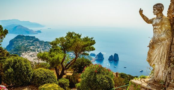 Z Neapolu: Jednodniowa wycieczka na Capri i do Błękitnej Groty