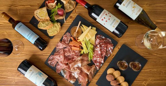 Chianni: degustacja wina i oliwy z lunchem lub kolacją