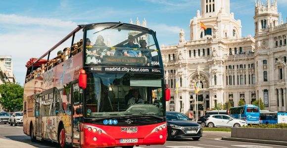Madrid: 24 oder 48 Stunden Hop-On/Hop-Off-Bustour Sightseeing-Bustour