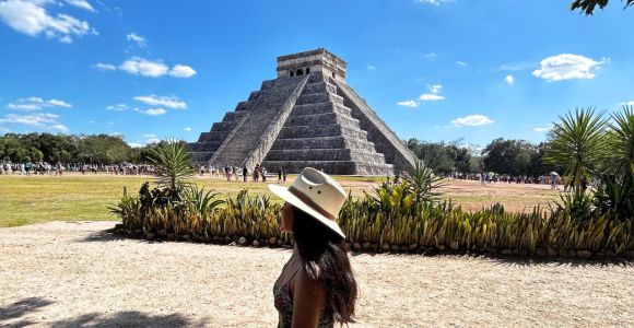 Cancun: Escursione di un giorno a Chichen Itza, al Cenote Ik Kil e a Valladolid