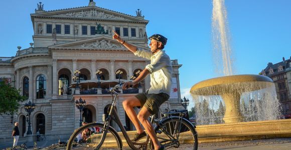 Frankfurt: Tour guiado en bicicleta