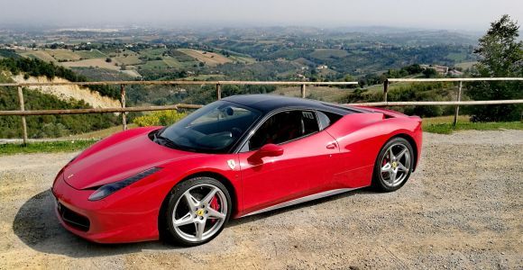 Maranello: jazda próbna Ferrari 458