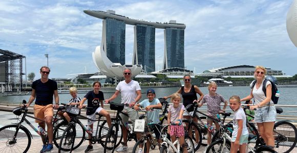 Singapore: storico tour in bici di mezza giornata