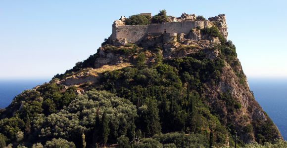 Korfu: Wędrówka z przewodnikiem po Zamku Anioła i zachód słońca