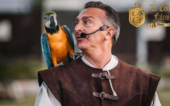 Snídaně s papoušky v Masseria Mazzetta u Salice Salentino