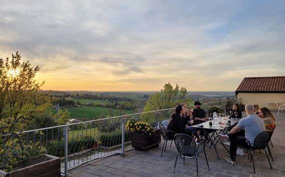 Ab Bologna: Weinverkostung und Weinbergstour