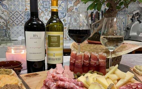 Cata de vinos y aceites en Montecatini Terme con aperitivo