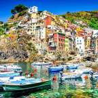 Excursão de trem a Cinque Terre com limoncino e guia