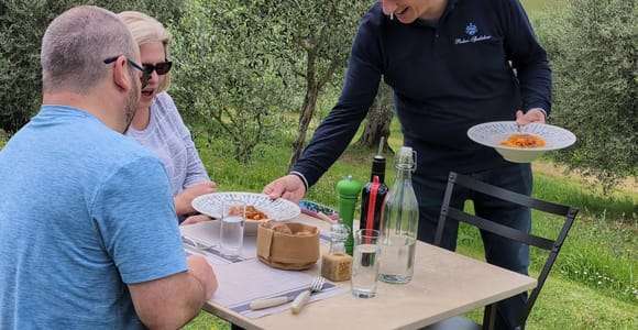 Pienza: Typický gurmánský oběd na starobylé toskánské farmě