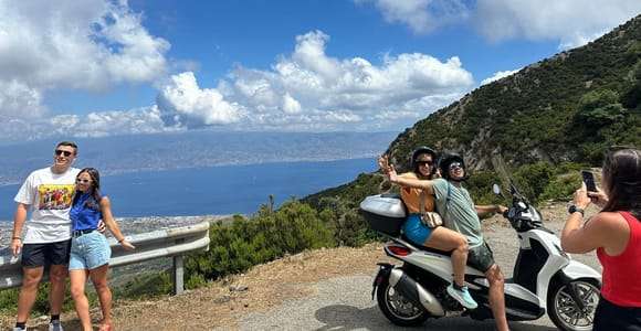 Messina : Tour in scooter