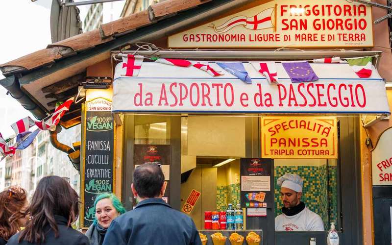 Gênova: Tour de comida de rua
