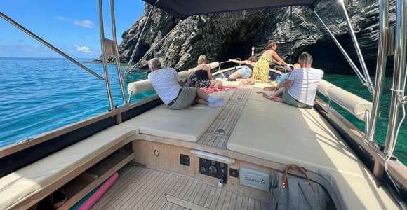 Vernazza - Cinque Terre: Båttur i solnedgången med aperitivo
