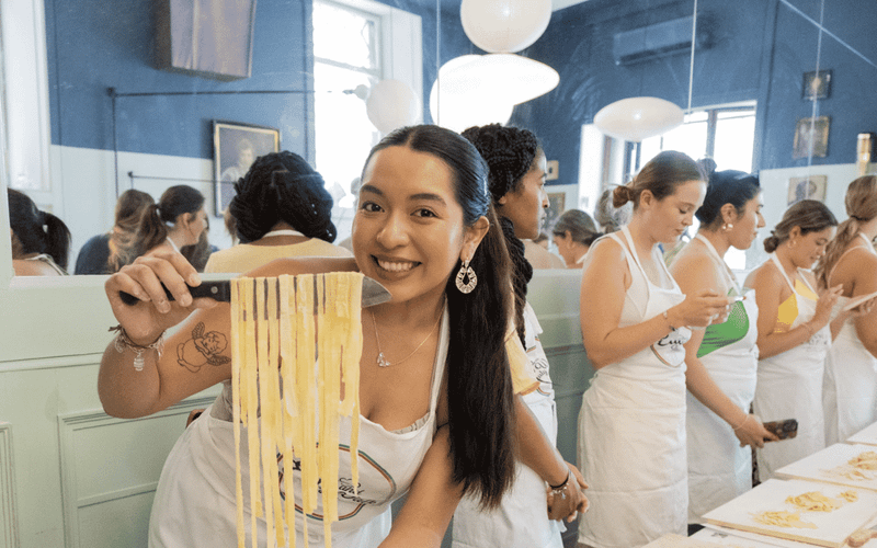 Rome: 3-in-1 Fettuccine, Ravioli, and Tiramisu Cooking Class