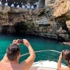 Boottocht naar de grotten van Polignano a Mare vanuit San Vito